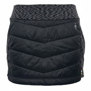 Smartwool Women's Black Smartloft Insulated Quilted Skirt Wool Blend, Small, EUC